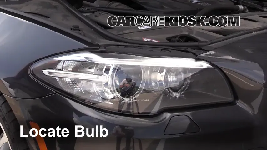 2014 BMW 535d xDrive 3.0L 6 Cyl. Turbo Diesel Lights Turn Signal - Front (replace bulb)